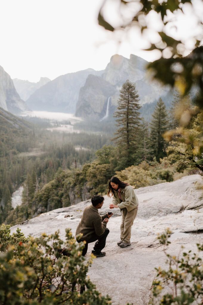 Yosemite Engagement Session Places to Propose