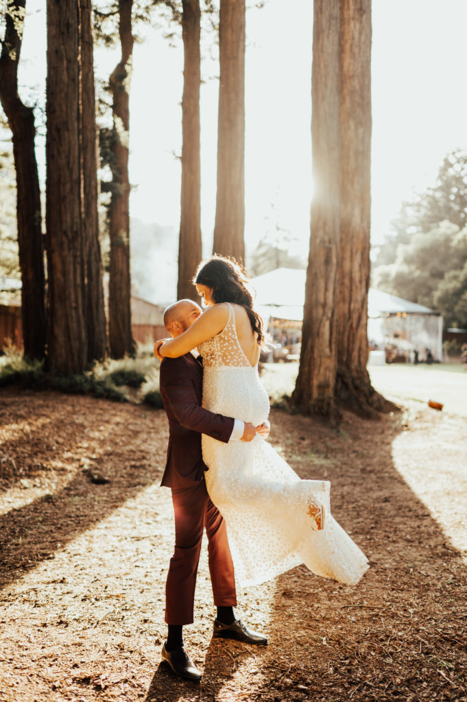 California Wedding in the Redwoods