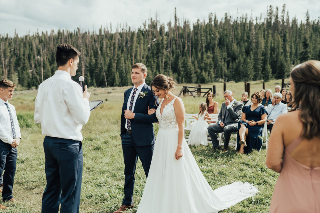 AAA Barn wedding in Grand Lake Colorado