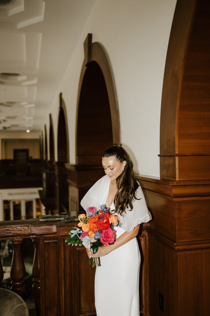 Iowa wedding at the des moines art center