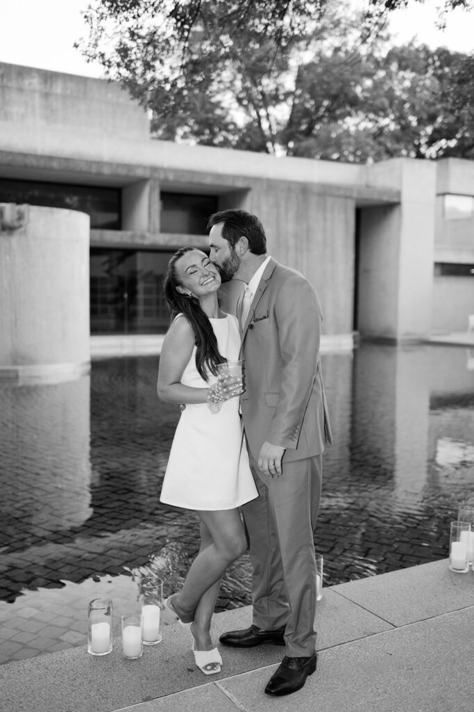 wedding reception at the Des Moines Art Center