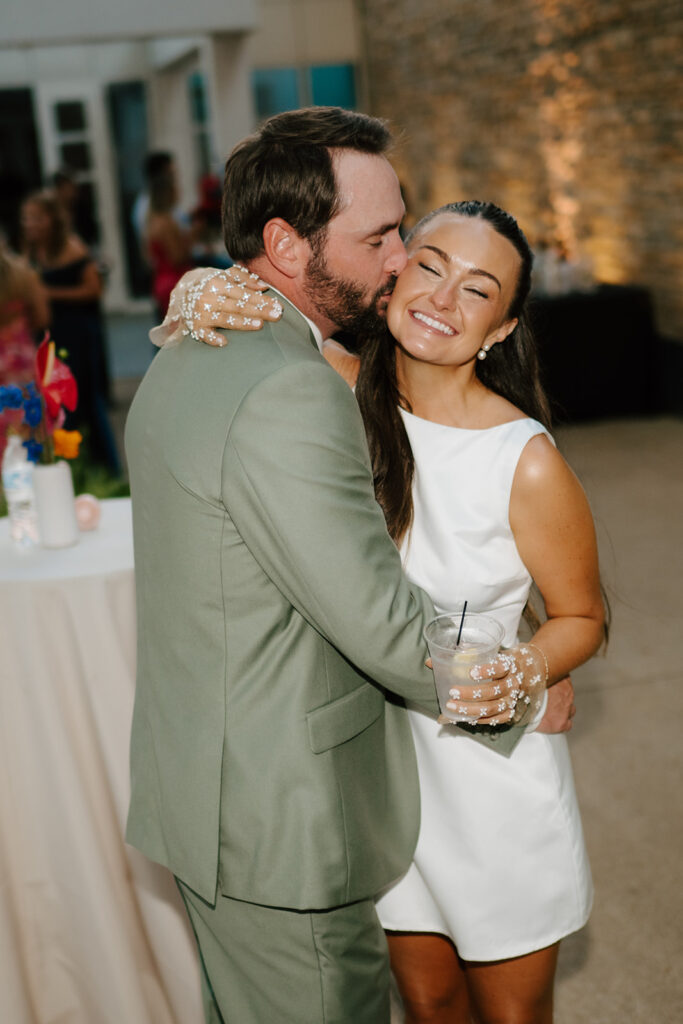 wedding reception at the Des Moines Art Center