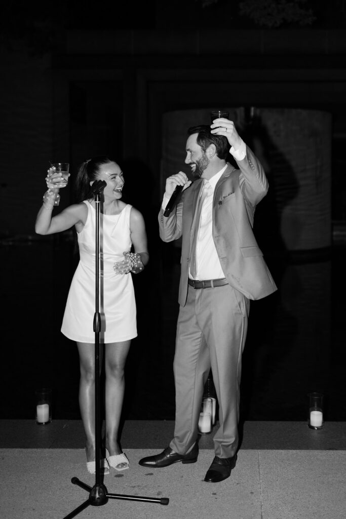 wedding reception at the Des Moines Art Center
