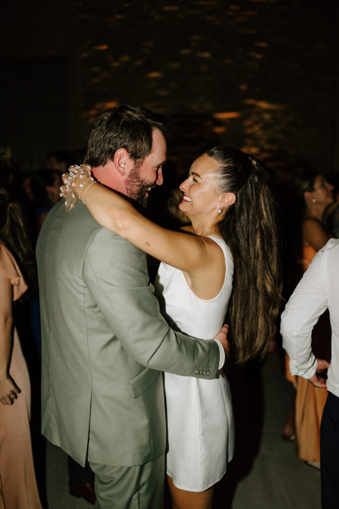 wedding reception at the Des Moines Art Center