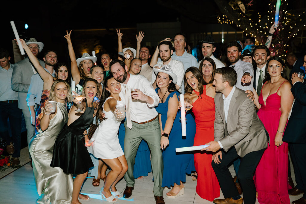 wedding reception at the Des Moines Art Center