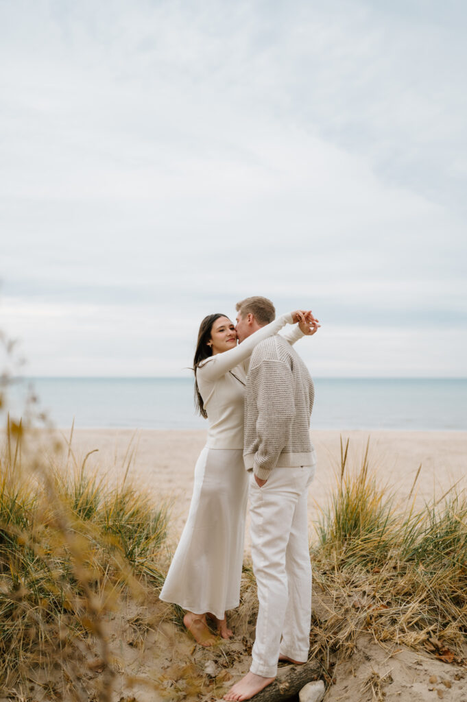 Chicago Beach Engagement Session
