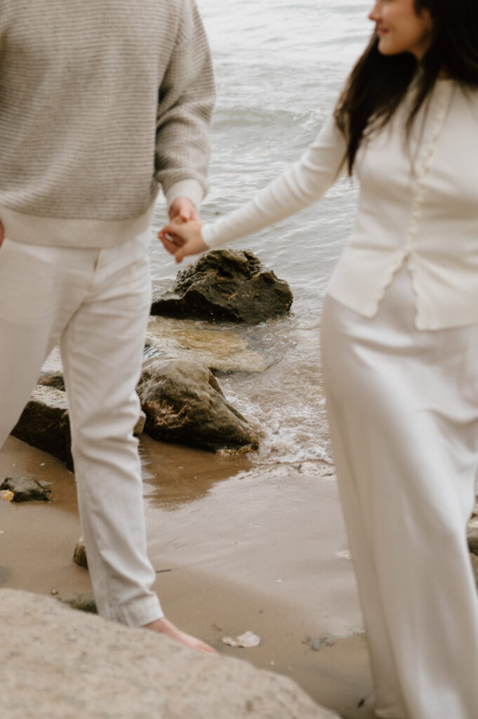 Chicago Beach Engagement Session
